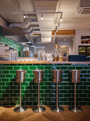 Ресторан Atlas Bistro - освещение рис.2